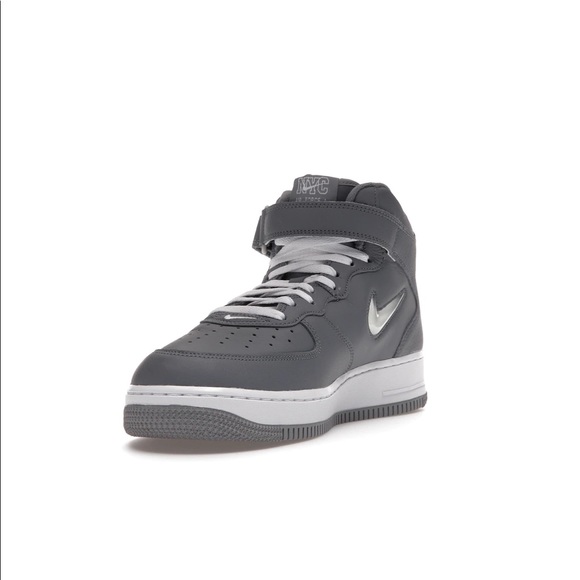 Nike Air Force 1 Mid QS Jewel NYC Cool Grey - Picture 2 of 3